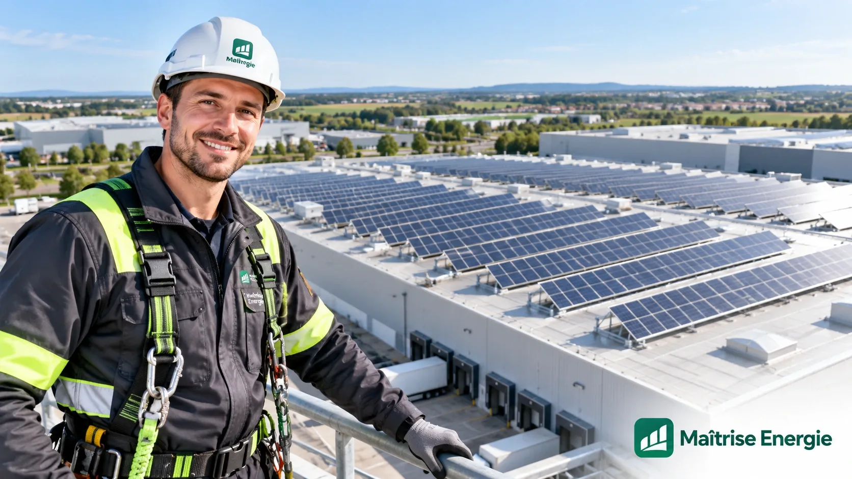 Vue d'un écran de contrôle de gestion technique de bâtiment